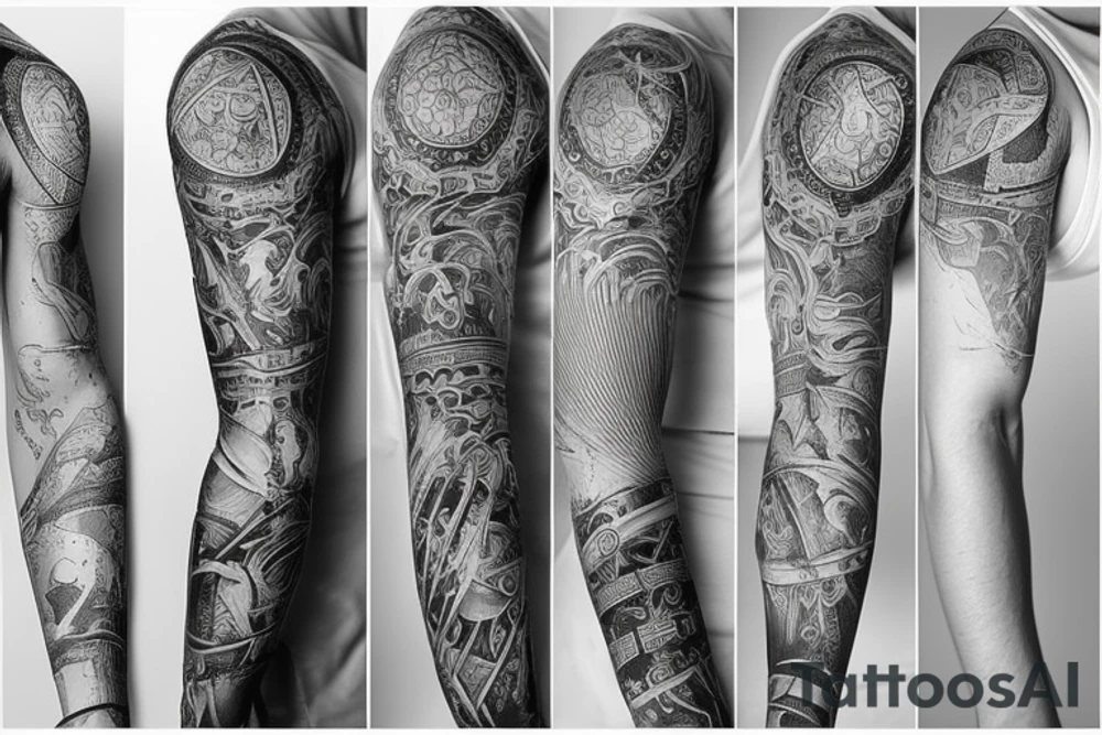 Tattoo sleeve tattoo idea