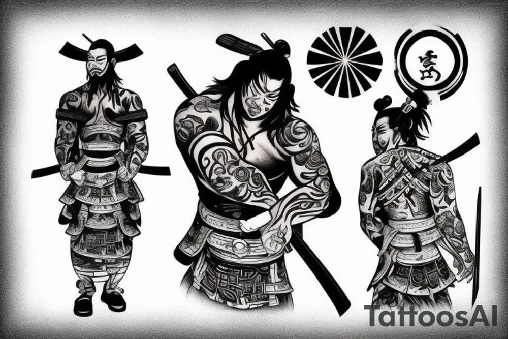 Samurai tattoo idea