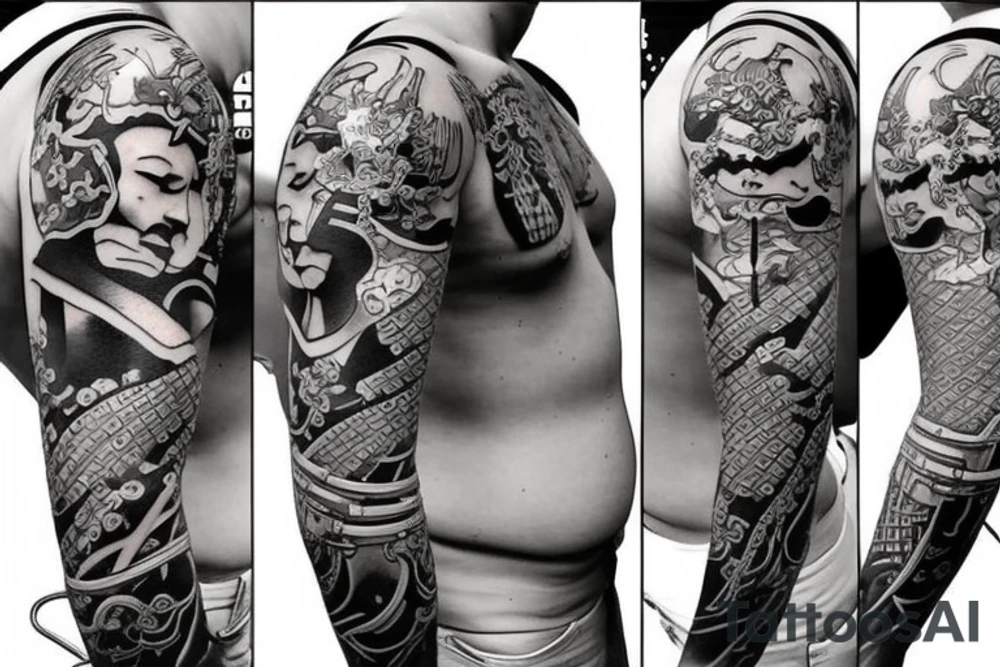 Samurai tattoo idea