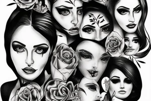 Queen tattoo idea