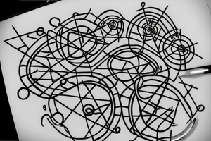 DNA molecule and name my son Ailton Junior tattoo idea