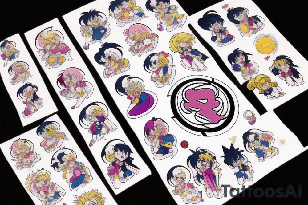 Sailor moon tattoo idea