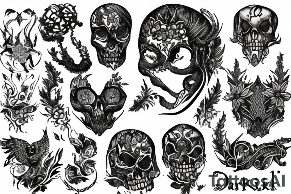 Darkhold tattoo idea