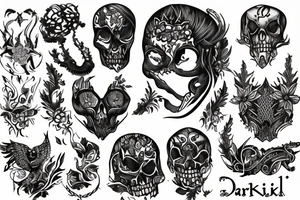 Darkhold tattoo idea