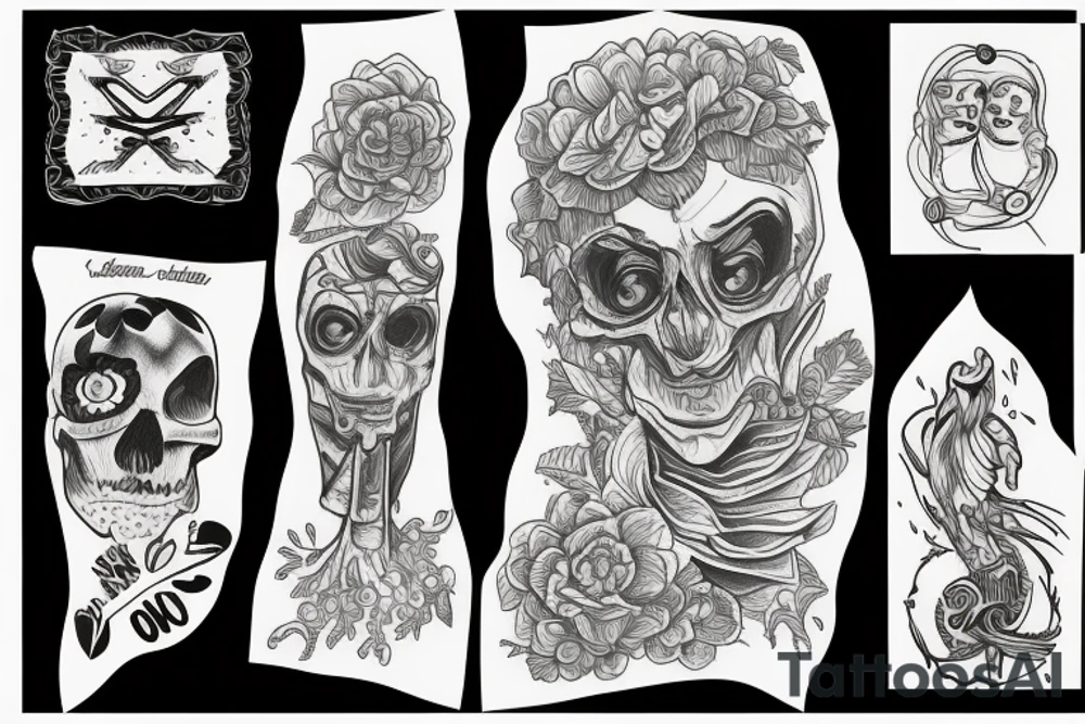 anxiety tattoo idea