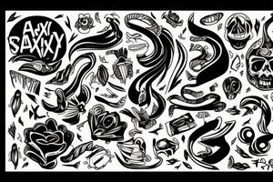 anxiety tattoo idea