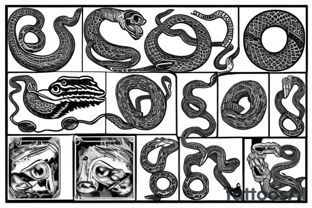 Snake tattoo idea