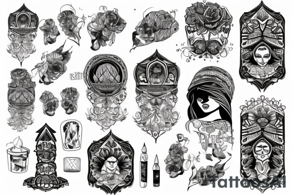 Хоффман с пауком играют в мортал комбат 11 tattoo idea