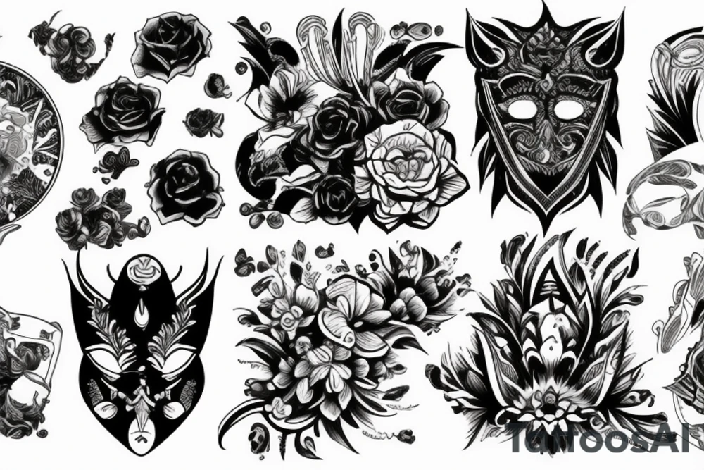 Волки tattoo idea