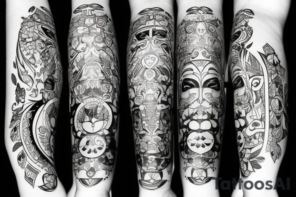 Волки tattoo idea