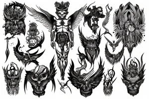 Lucifer with Hoffman tattoo idea