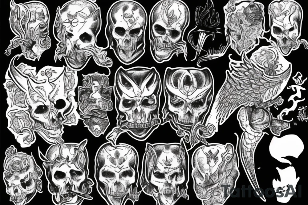 Lucifer with Hoffman tattoo idea