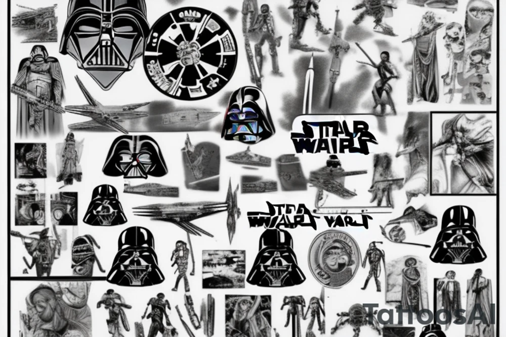 Star Wars tattoo tattoo idea