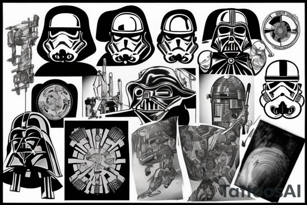 Star Wars tattoo tattoo idea