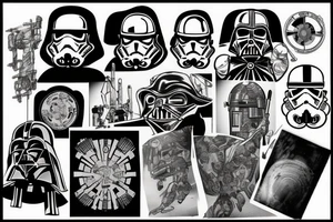 Star Wars tattoo tattoo idea