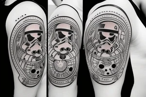 Star Wars tattoo tattoo idea
