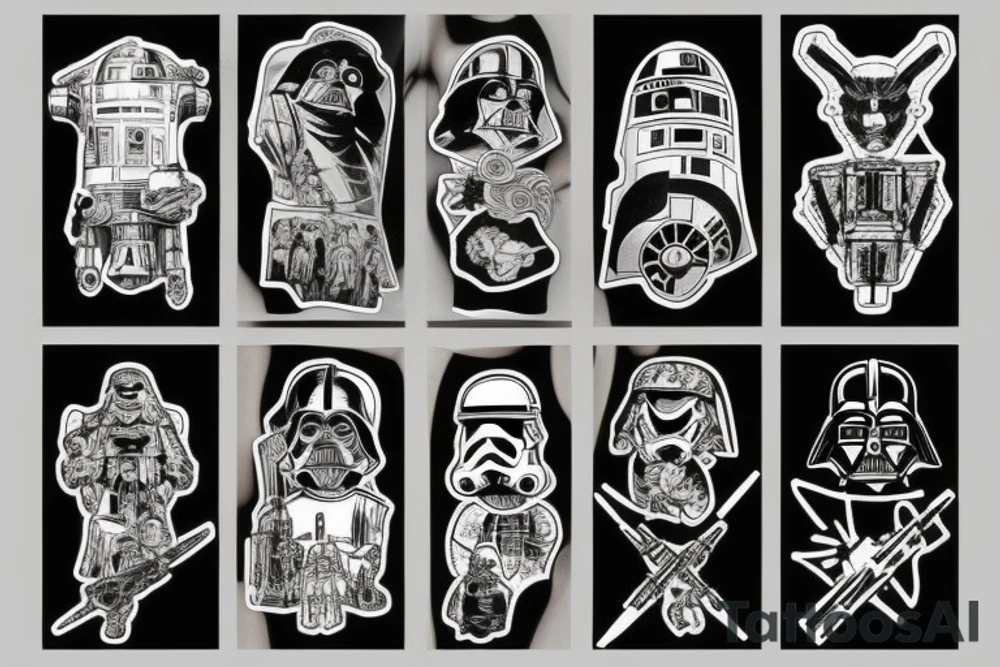 Star Wars tattoo tattoo idea