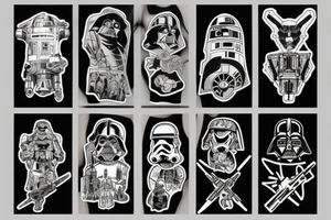 Star Wars tattoo tattoo idea