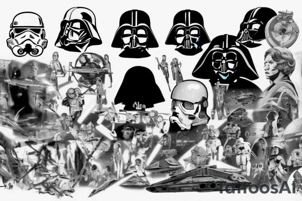 Star Wars tattoo tattoo idea
