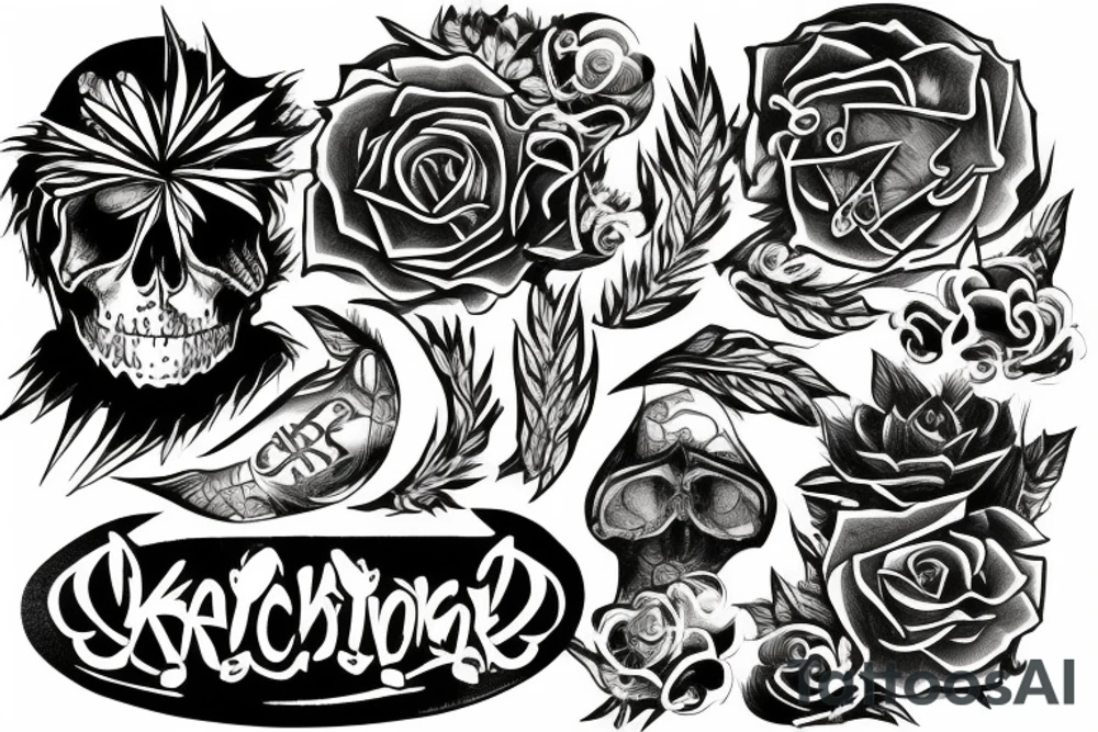 contains thc tattoo idea