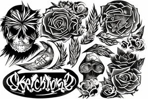 contains thc tattoo idea