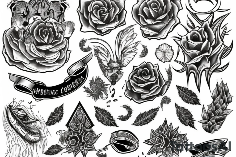 contains thc tattoo idea