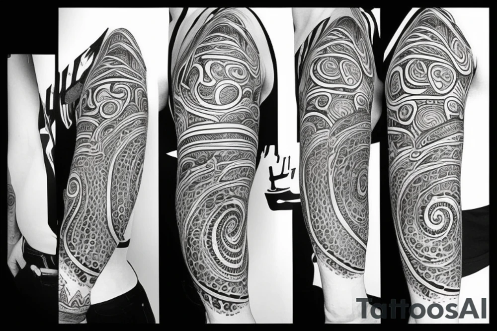 scandinavian style tattoo idea