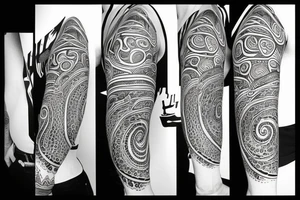 scandinavian style tattoo idea