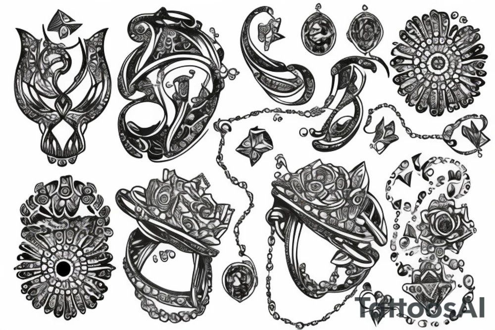 bling bling tattoo idea