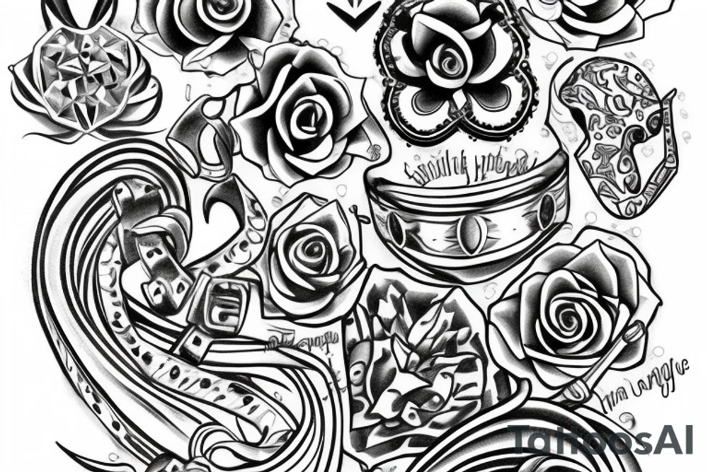 bling bling tattoo idea