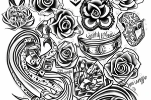 bling bling tattoo idea
