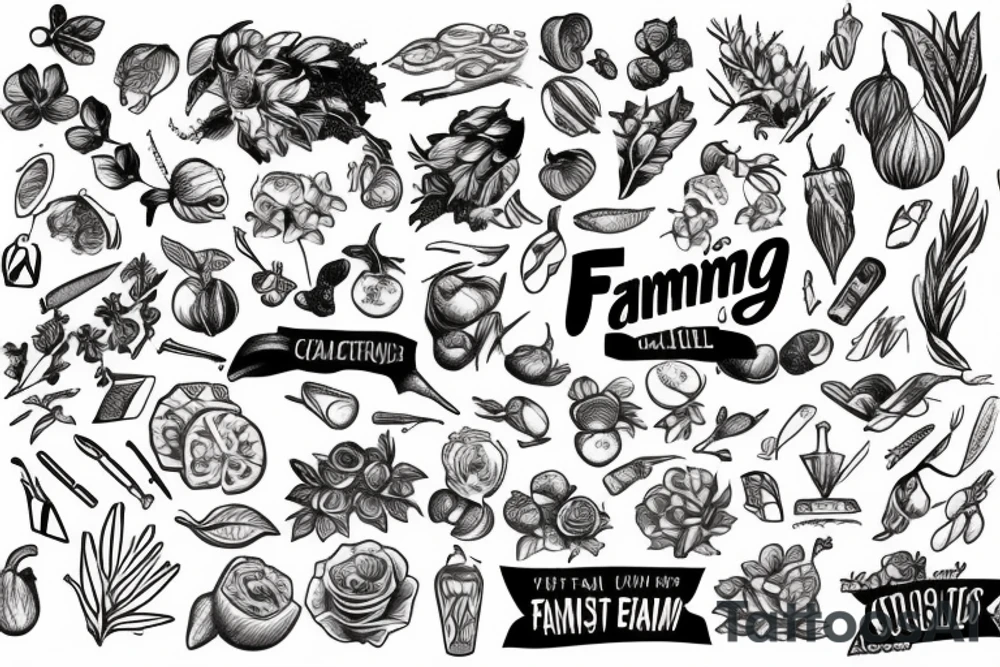 farming tattoo idea