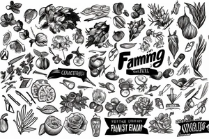 farming tattoo idea