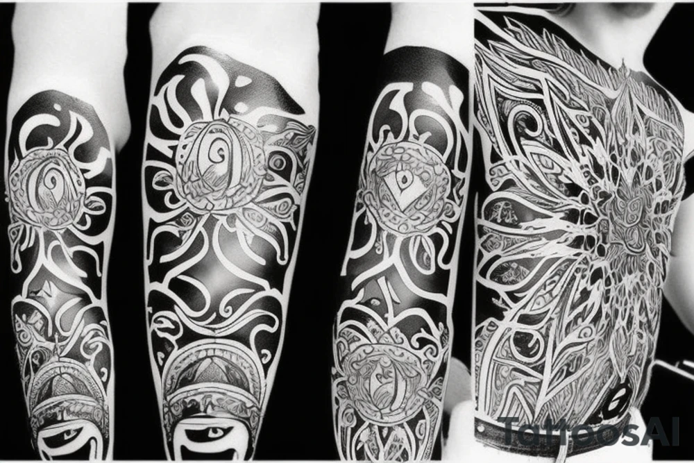 اسکلت کلت گل tattoo idea