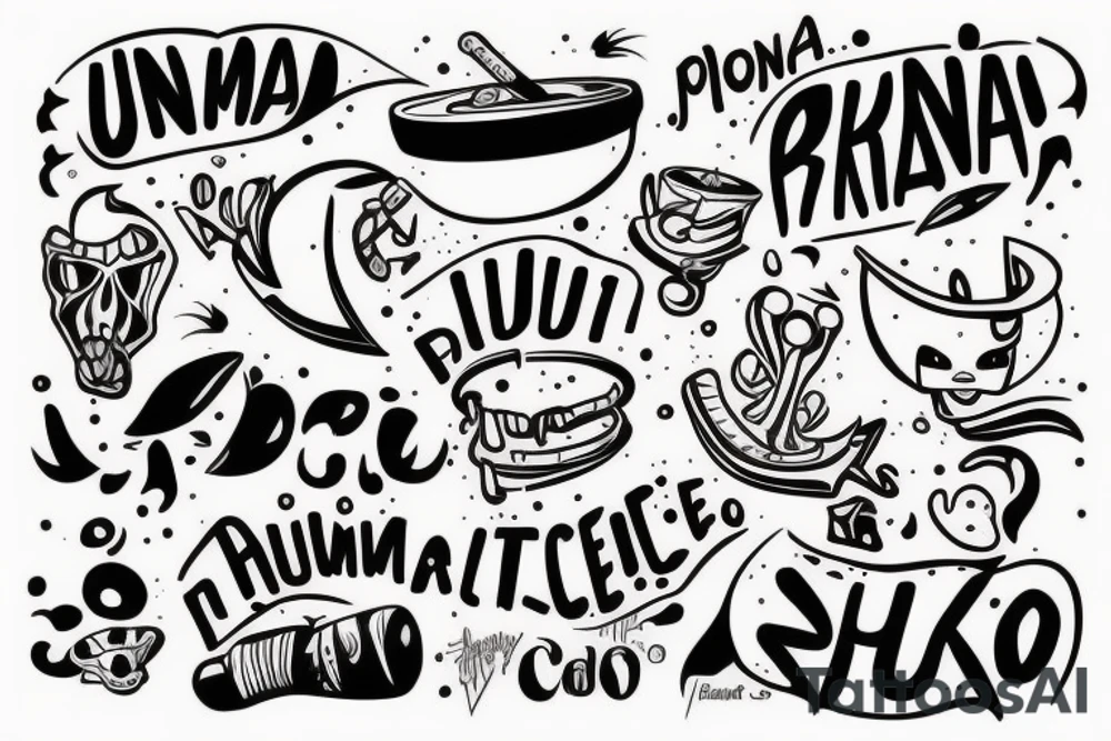 una frase que ponga el chrumbel tattoo idea