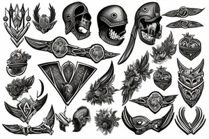 Warrior Colleseum tattoo idea