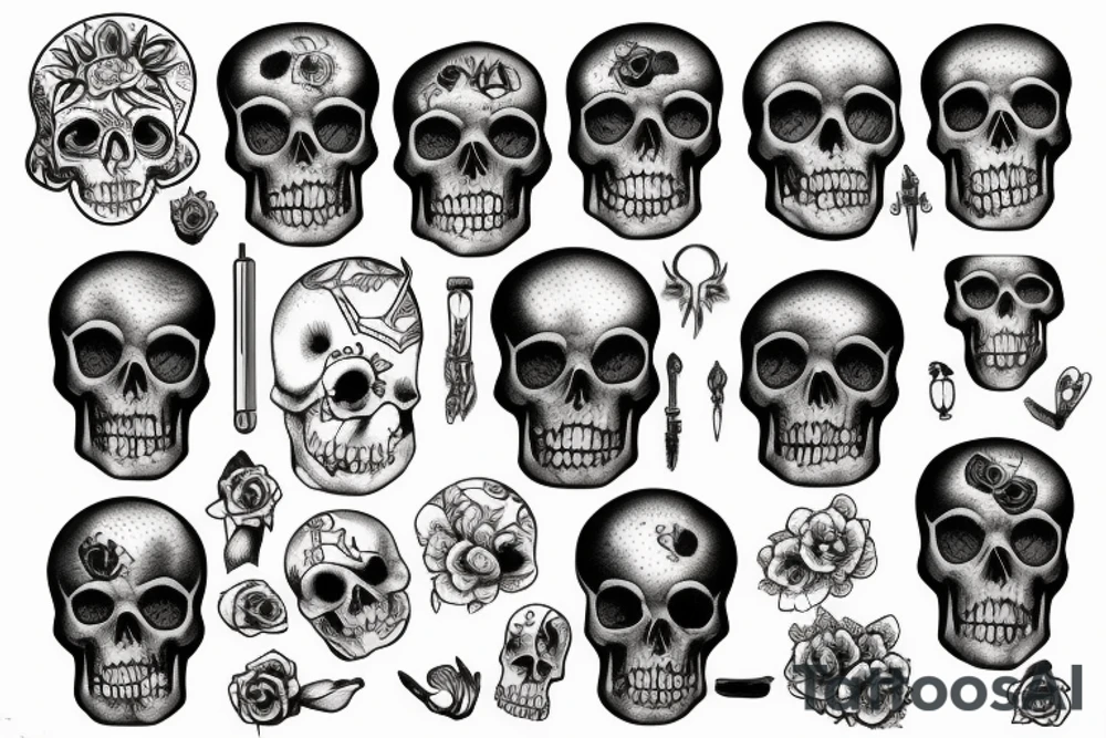 memento mori tattoo idea