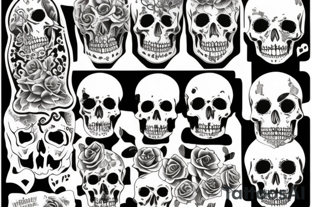 memento mori tattoo idea