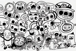 adventure time tattoo idea