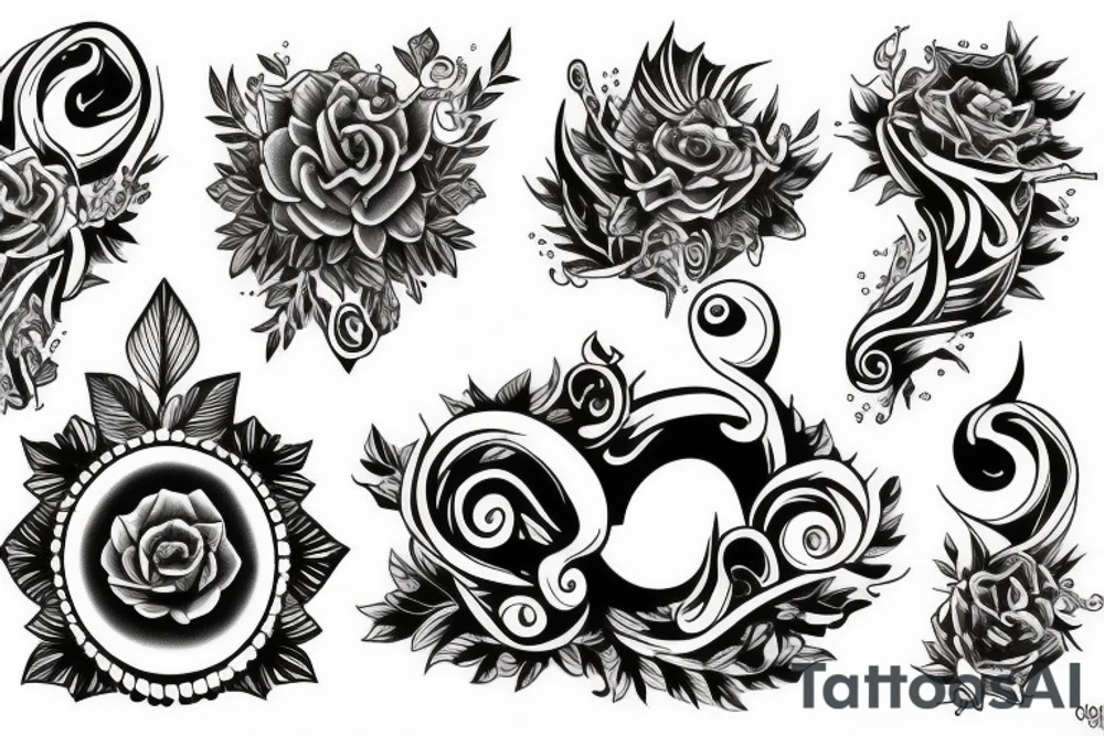 traditional tattoo filler tattoo idea