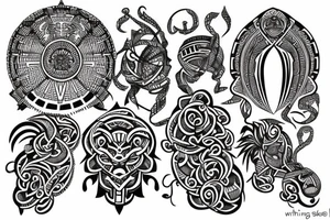 tribal tattoo idea