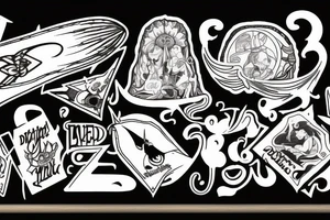 Dazed and confused Led Zeppelin tattoo idea