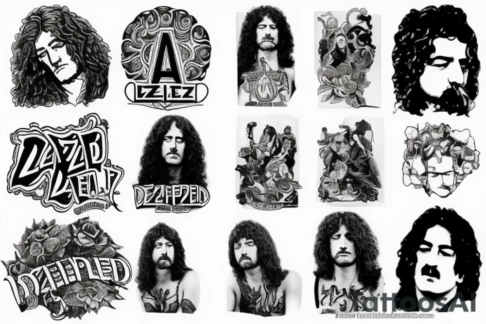 Dazed and confused Led Zeppelin tattoo idea