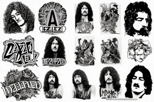 Dazed and confused Led Zeppelin tattoo idea