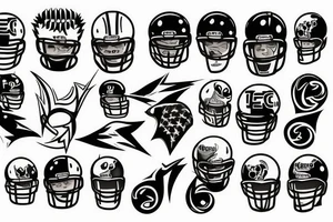 Fotball tattoo idea