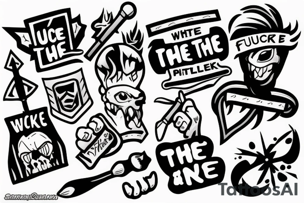 Fuck with the paddle tattoo idea