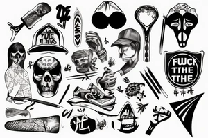 Fuck with the paddle tattoo idea