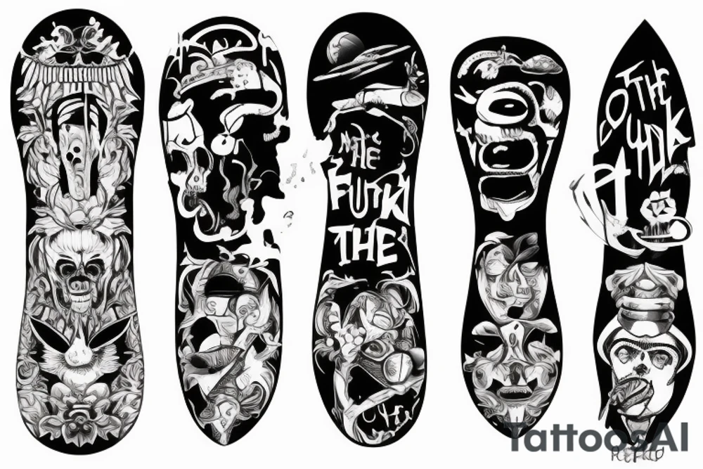 Fuck with the paddle tattoo idea