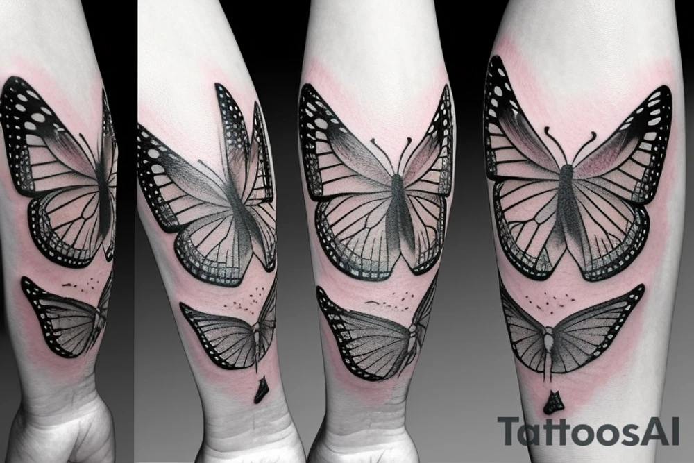 butterfly tattoo idea