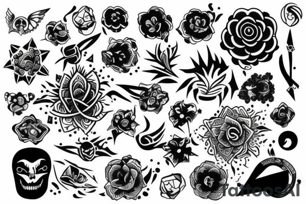 cosmodelic tattoo idea